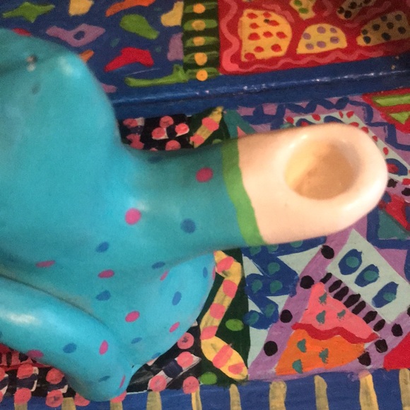 Cat Candlestick Holder- Ceramic - Picture 7 of 10